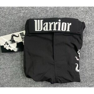 WARRIOR INTL Fight Shorts MMA Wrestling Black Men's Size 32